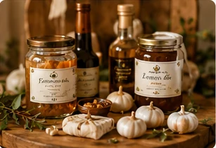 Jars and pantry bottles